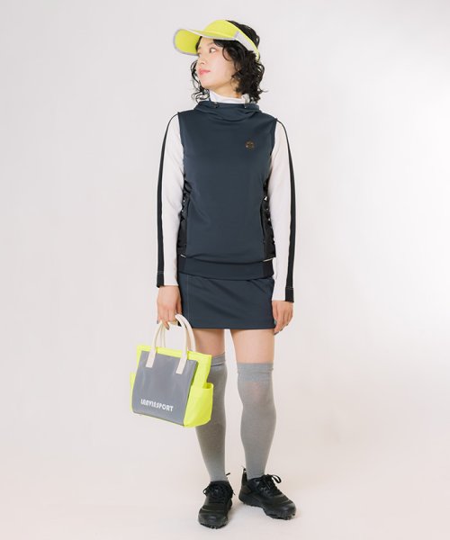 LANVIN SPORT(ランバン スポール)/グログランリボン付きラメニーハイソックス【アウトレット】/img06