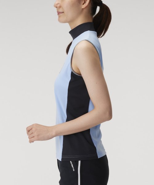 LANVIN SPORT(ランバン スポール)/【WEB限定】ロゴモックネックノースリーブシャツ【吸汗/UV/ECO】【アウトレット】/img23