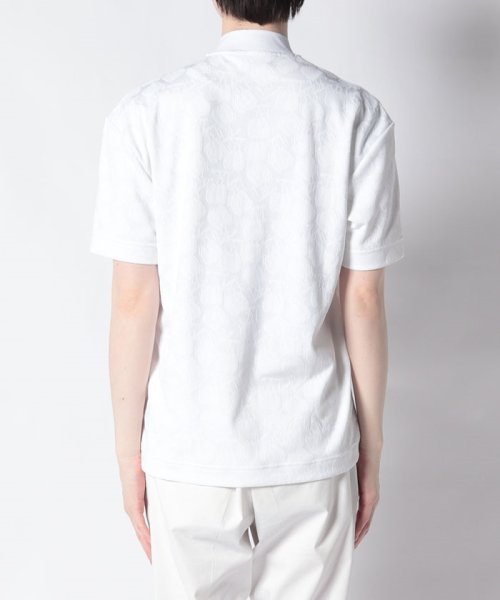 Munsingwear(マンシングウェア)/『ENVOY』総柄ジャカードハーフジップオーバーサイズシャツ(吸汗速乾/UV CUT(UP【アウトレット】/img11