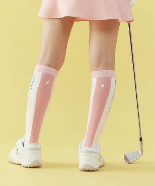 le coq sportif GOLF (ルコックスポルティフ（ゴルフ）)/ライン入りハイソックス/img18