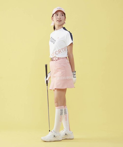 le coq sportif GOLF (ルコックスポルティフ（ゴルフ）)/ライン入りハイソックス/img20