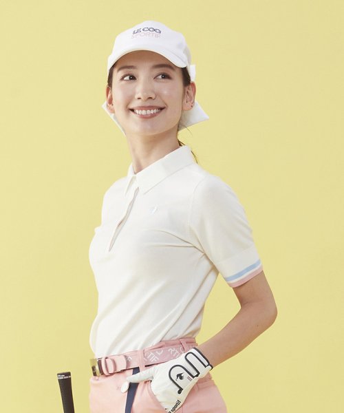 le coq sportif GOLF (ルコックスポルティフ（ゴルフ）)/半袖セーター (手洗い可)/img25