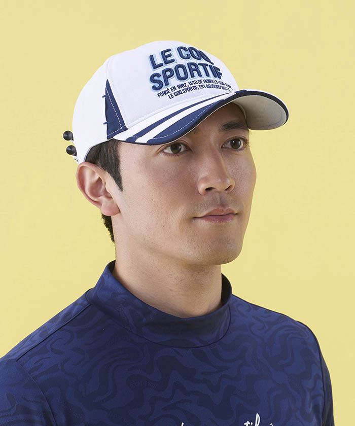 ≪ゴルファーズ≫キャップ (ラウンディッシュ芯/サングラス差し込み