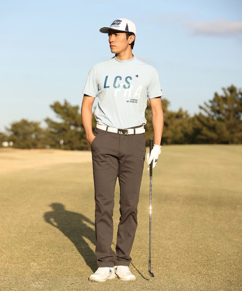 le coq sportif GOLF (ルコックスポルティフ（ゴルフ）)/モックネック半袖シャツ (吸汗速乾/ストレッチ/UV CUT(UPF50+)【アウトレット】/img05