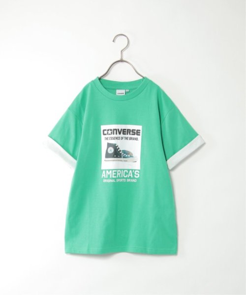 ikka kids(イッカ　キッズ)/CONVERSE コンバース 袖裏配色Tシャツ（130〜160cm）/img05