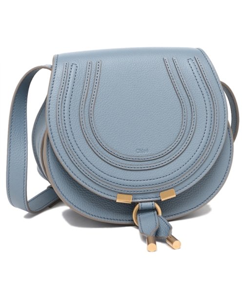 Chloe(クロエ)/クロエ ショルダーバッグ マーシー サドルバッグ ブルー レディース CHLOE CHC22AS680 I31 484/img01