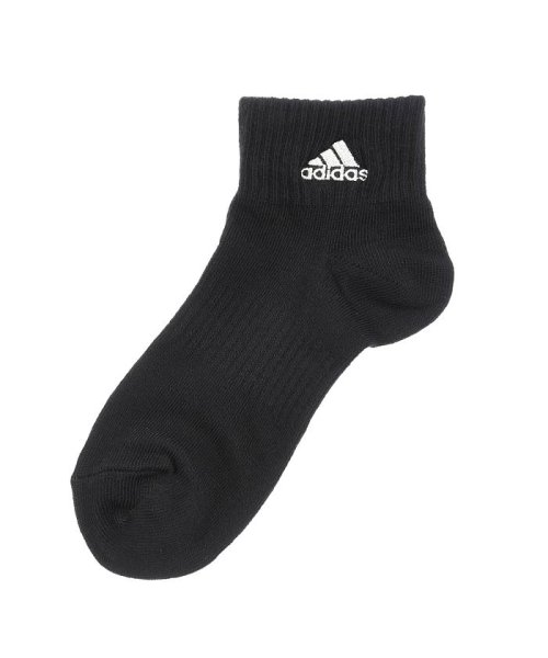 adidas(adidas)/福助 公式 靴下 キッズ レディース adidas (アディダス) 3足組 ロゴ ショート丈 123－13v2<br>子供 フクスケ fukuske/img06