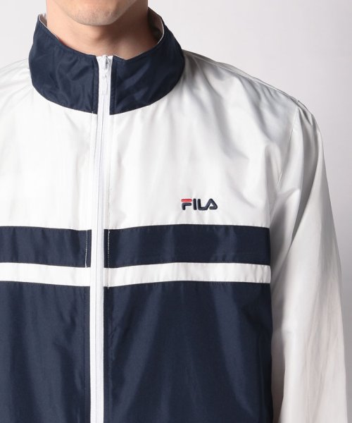 FILA（Casual）(フィラ（カジュアル）)/【カジュアルウェア】ディスポ 切替ウインドジャケット セットアップ対応 メンズ/img04