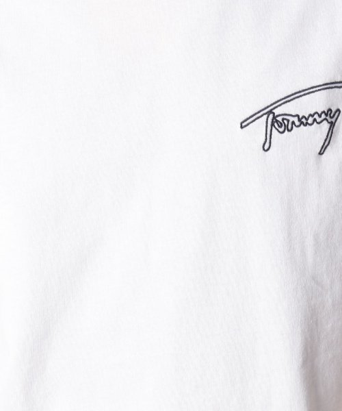 TOMMY JEANS(トミージーンズ)/クラシックシグネチャーバイカラーTシャツ/img14
