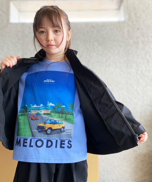 GROOVY COLORS(グルービーカラーズ)/天竺 MELODIES BIG Tシャツ/img09