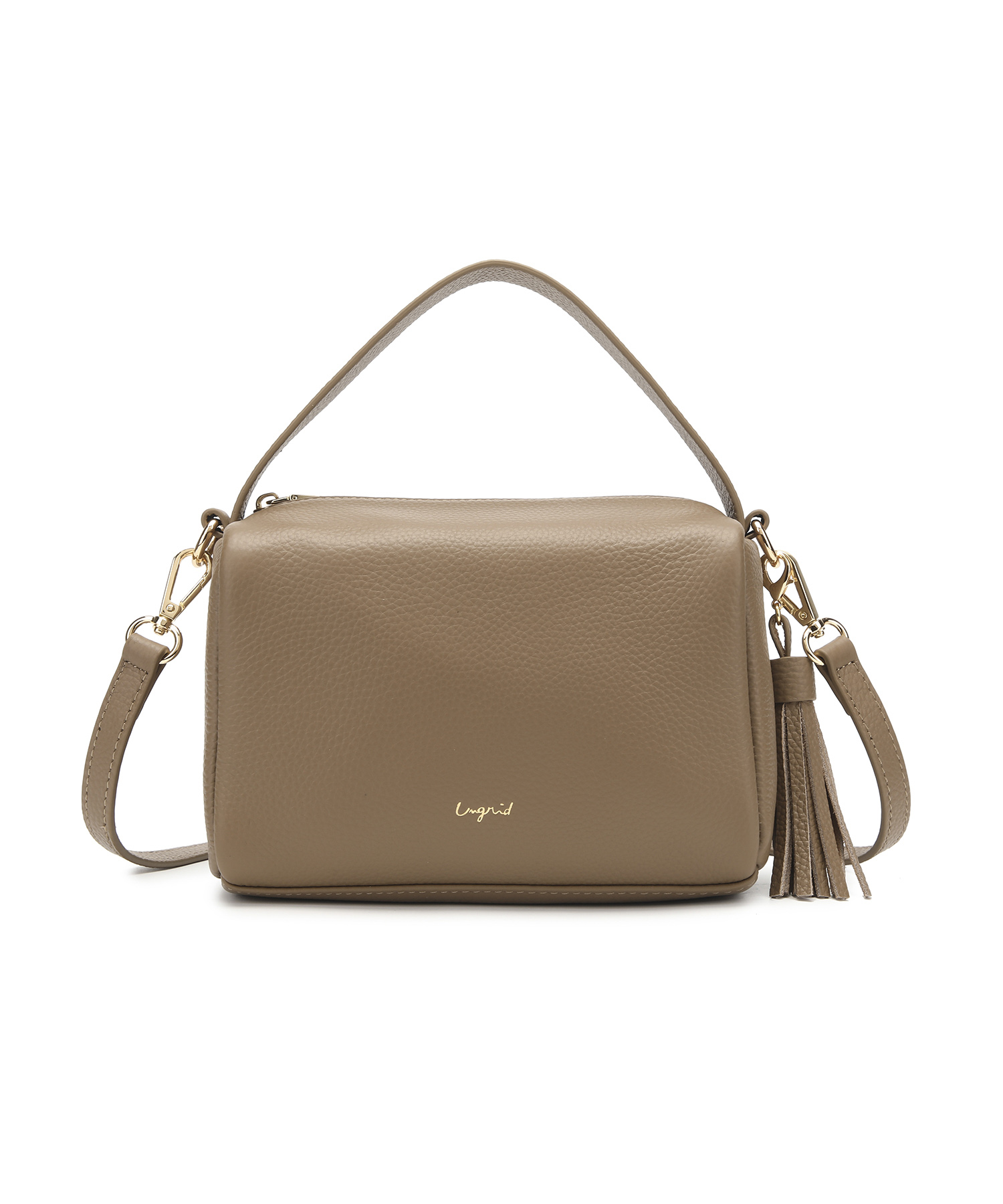 高品質，SALE 本革 ワンハンドル ボックスハンドバッグ 2WAY ミニ