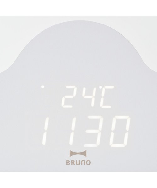 BRUNO(ブルーノ)/BRUNO ブルーノ 置時計 デジタル クラウドクロック CLOUD CLOCK ホワイト グレー 白 BCA030/img06