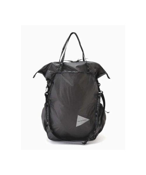 and wander/アンドワンダー　sil tote bag　シルトートバッグ and wander/アンドワンダー　sil tote