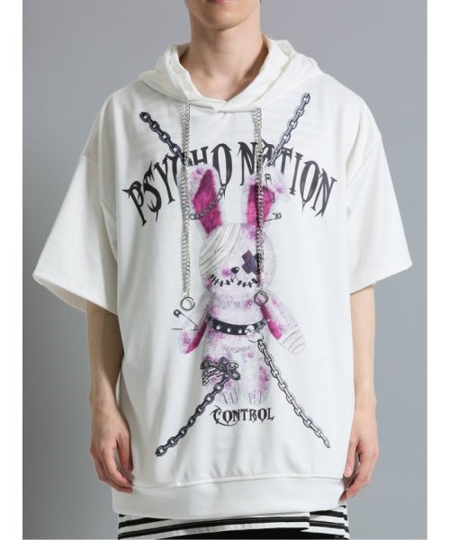 semanticdesign(セマンティックデザイン)/SD×PSYCHONATION 半袖BIGプルパーカー+タンク アンサンブル 半袖 メンズ Tシャツ カットソー カジュアル インナー ビジネス ギフト プレゼ/img17