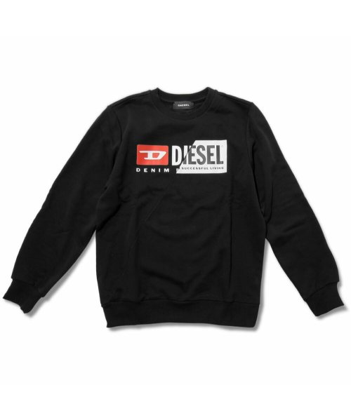 DIESEL(ディーゼル)/ディーゼル DIESEL S－GIRK－CUTY スウェット メンズ トレーナー トップス 長袖 ロゴ シャツ カジュアル ホワイト/ブラック/グレー S/M//img06