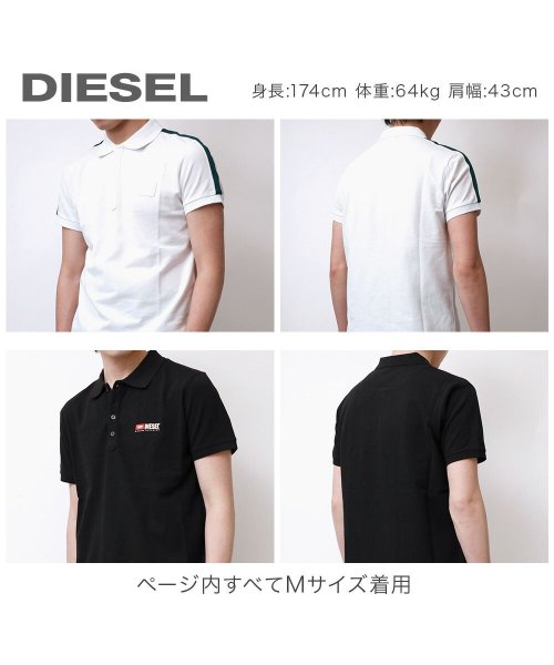 DIESEL(ディーゼル)/ディーゼル DIESEL ポロシャツ メンズ クールビズ ビジネス 夏 半袖 トップス 半袖ポロシャツ 大きいサイズ ブランド おしゃれ シャツ カジュアル 無/img04