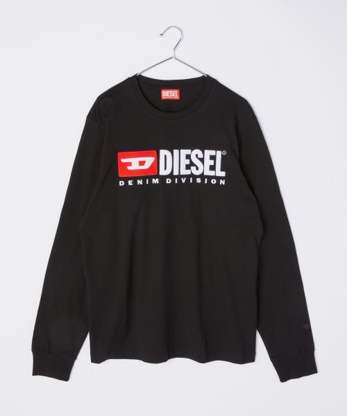 DIESEL(ディーゼル)/ディーゼル DIESEL Tシャツ A03768 0AAXJ メンズ トップス 長袖 ロンT クルーネック シンプル ロングスリーブ ロゴT カジュアル XS /img14