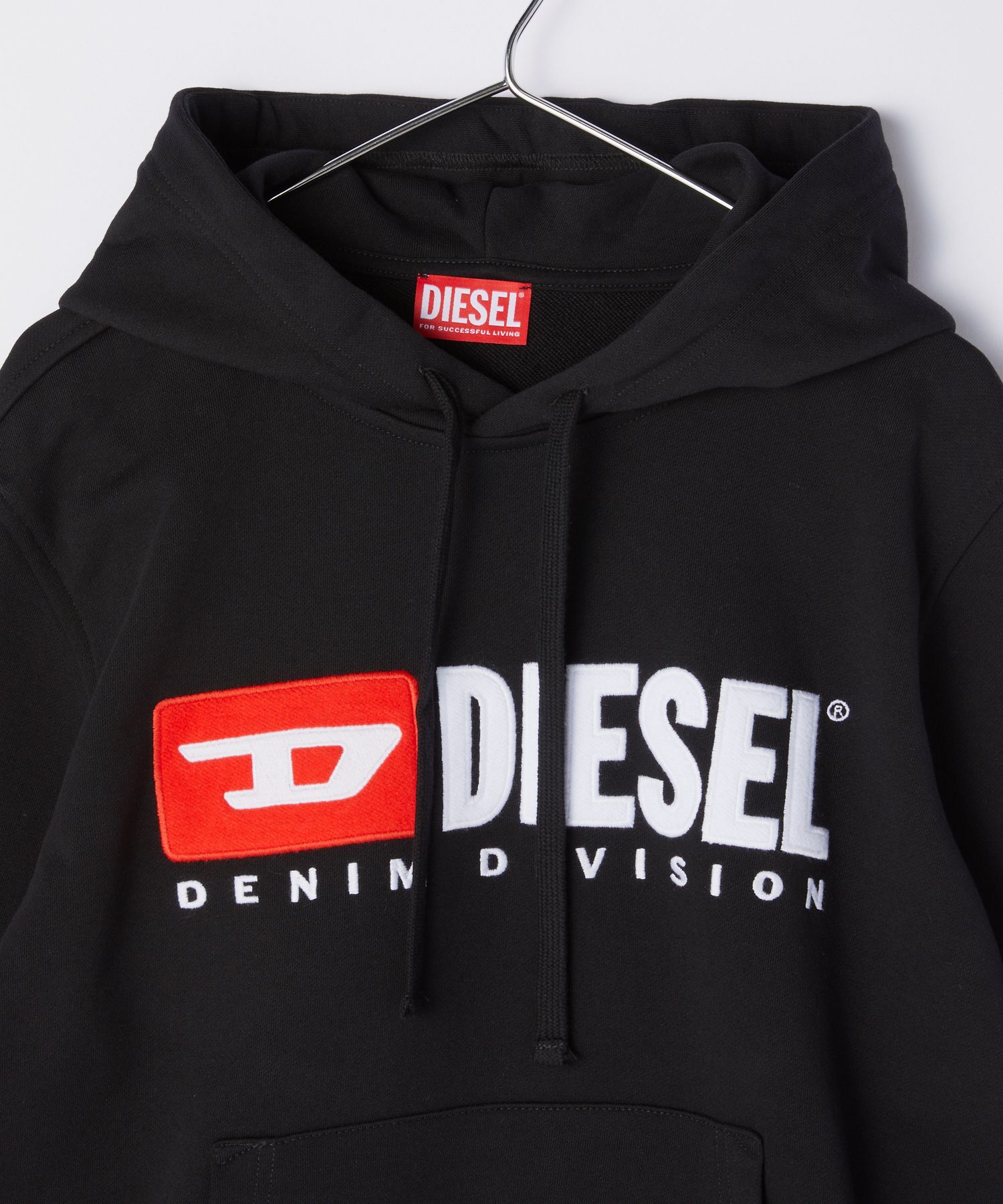 ディーゼル DIESEL パーカー A03757 0BAWT メンズ トップス スウェット シンプル Dロゴ コットン ストリート アメカジ  カジュアル 長袖