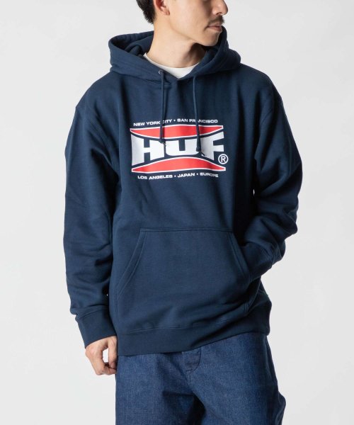 HUF(ハフ)/ハフ HUF PF00519 パーカー メンズ レディース トップス スウェット 長袖 フード フーディ BOLT P/O HOODIE ロゴ ストリート シン/img04