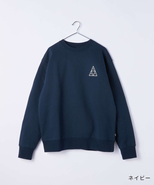 HUF(ハフ)/ハフ HUF PF00492 トレーナー メンズ トップス エッセンシャルズ トリプル トライアングル クルー スウェット 長袖 Essentials Trip/img03