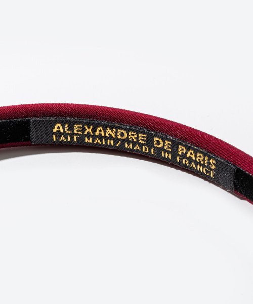ALEXANDRE DE PARIS(アレクサンドル　ドゥ　パリ)/アレクサンドルドゥパリ ALEXANDRE DE PARIS THB－20148－10 ヘアアクセサリー レディース アクセサリー カチューシャ ヘアバンド 髪/img17