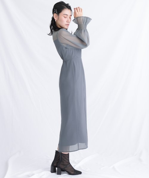 シフォンビスチェタイトワンピース シフォンビスチェタイトワンピース シフォンビスチェタイトワンピース BCD1330750337(10270円)