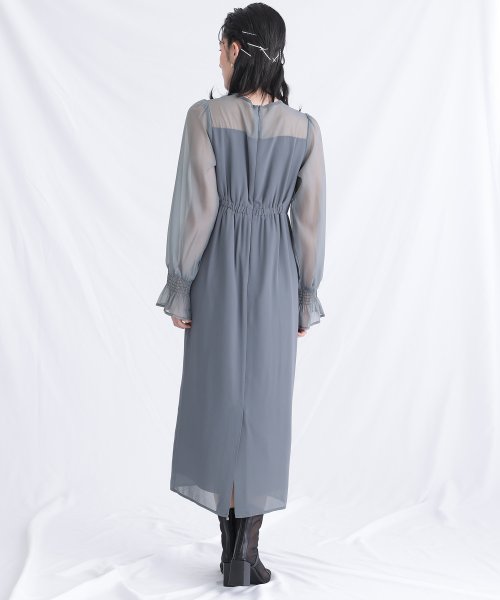 シフォンビスチェタイトワンピース シフォンビスチェタイトワンピース シフォンビスチェタイトワンピース BCD1330750337(10270円)