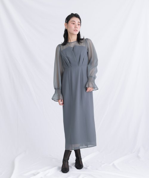 シフォンビスチェタイトワンピース シフォンビスチェタイトワンピース シフォンビスチェタイトワンピース BCD1330750337(10270円)