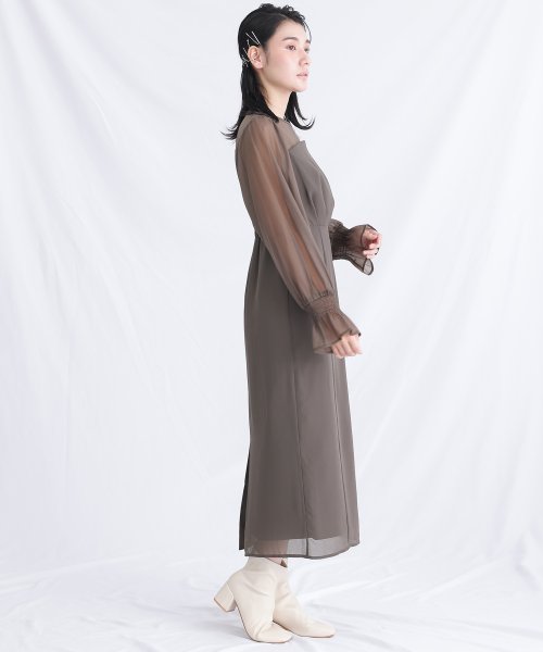 シフォンビスチェタイトワンピース シフォンビスチェタイトワンピース シフォンビスチェタイトワンピース BCD1330750337(10270円)