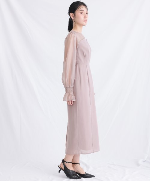 シフォンビスチェタイトワンピース シフォンビスチェタイトワンピース シフォンビスチェタイトワンピース BCD1330750337(10270円)