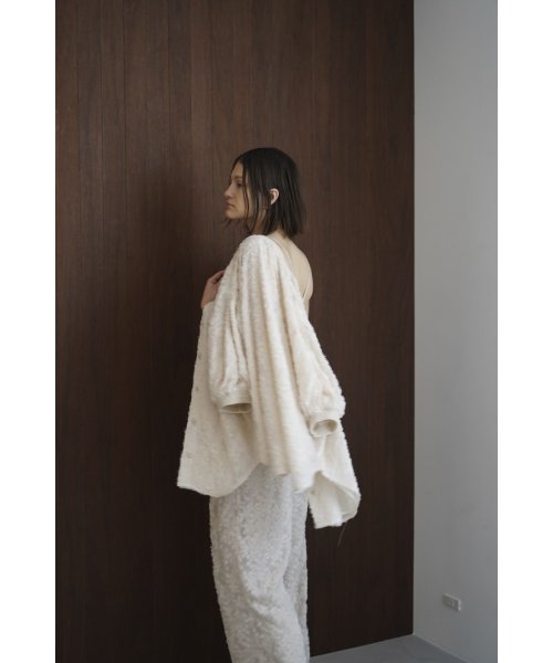 CLANE(クラネ)/FRINGE HALF SLEEVE CARDIGAN/img12