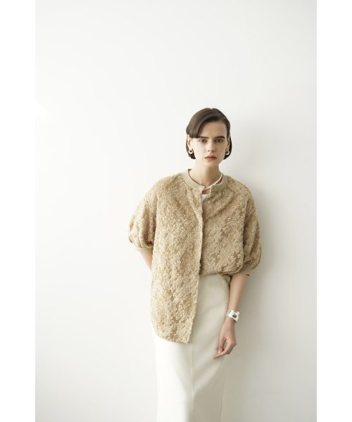 CLANE(クラネ)/FRINGE HALF SLEEVE CARDIGAN/img15