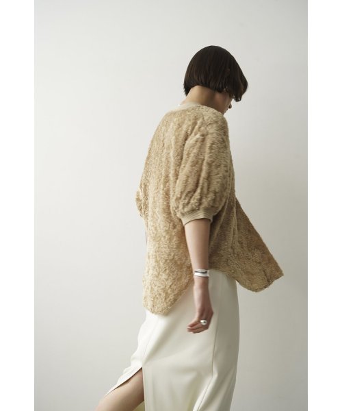 CLANE(クラネ)/FRINGE HALF SLEEVE CARDIGAN/img17