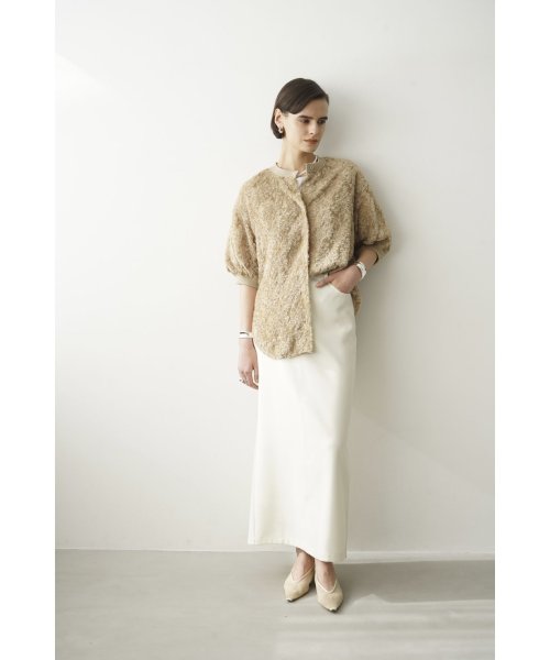 CLANE(クラネ)/FRINGE HALF SLEEVE CARDIGAN/img19