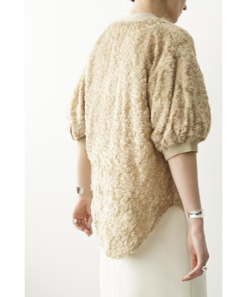 CLANE(クラネ)/FRINGE HALF SLEEVE CARDIGAN/img20