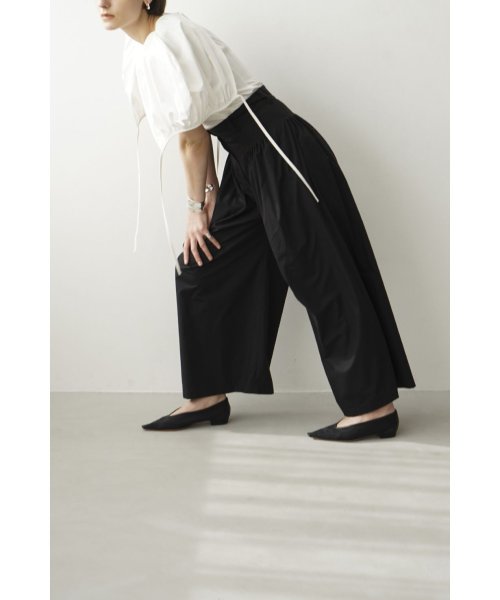 CLANE(クラネ)/TUCK DESIGN WIDE PANTS/img06