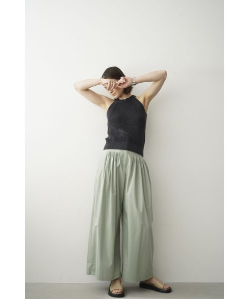 CLANE(クラネ)/TUCK DESIGN WIDE PANTS/img15