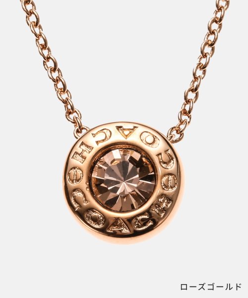 COACH(コーチ)/コーチ COACH F54514 ネックレス Open Circle Stone Necklace レディース アクセサリー オープンサークル ペンダント ロゴ/img04