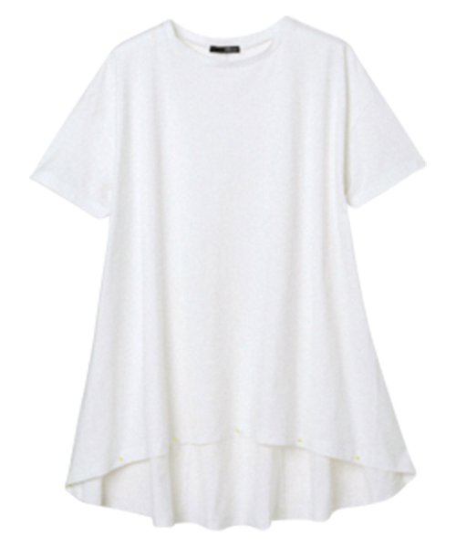 Ranan(ラナン)/〈Beautiful Cotton　綿100％〉UVカット/接触冷感 裾フレアTシャツ/img06
