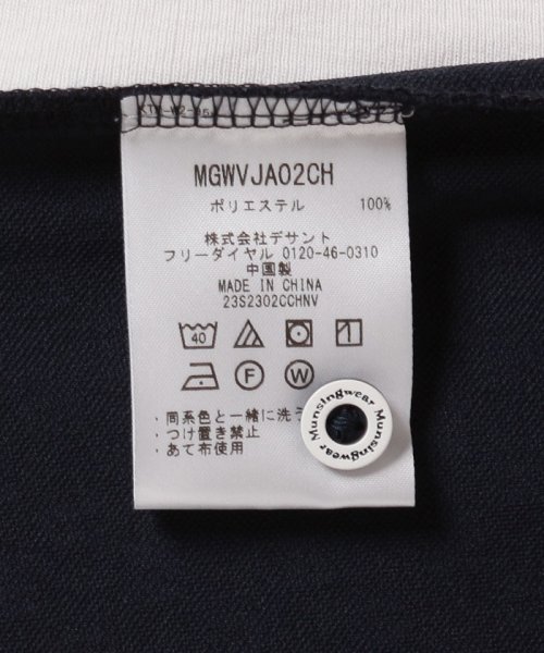 Munsingwear(マンシングウェア)/吸汗速乾N凹凸ジャカードロゴモチーフテーラーカラーシャツ(吸汗速乾/UV CUT(UPF30))【アウトレット】/img16