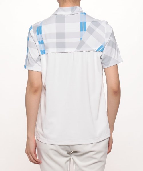 Munsingwear(マンシングウェア)/サンスクリーン切替モックネックシャツ(吸汗速乾/UV CUT(UPF15)/透け防止(防透け)【アウトレット】/img14