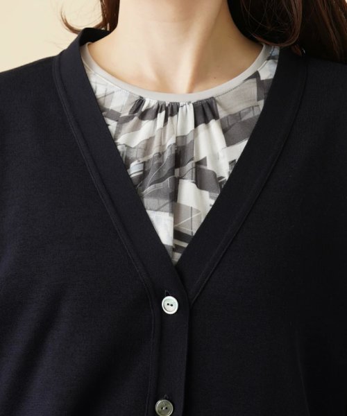 Vネックニットカーディガン OC1932261496(14850円)