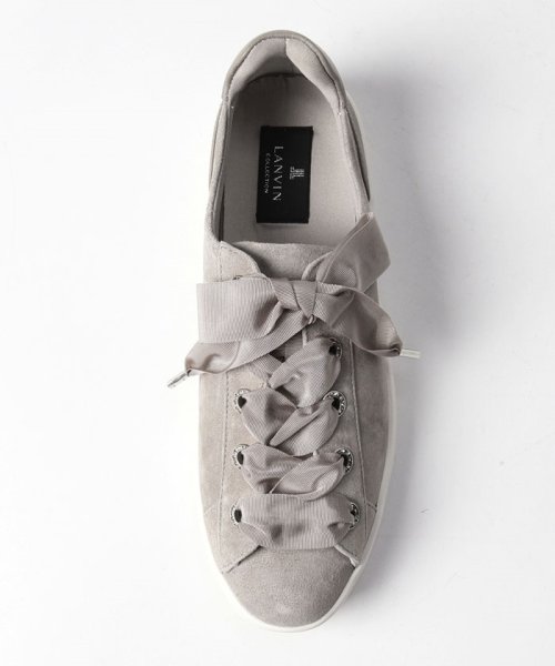 レースアップスニーカー 