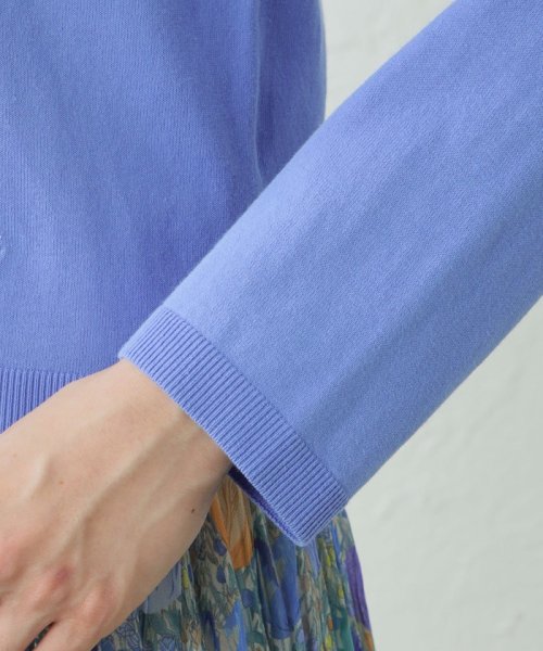 ハイツイストコットンニットカーディガン 