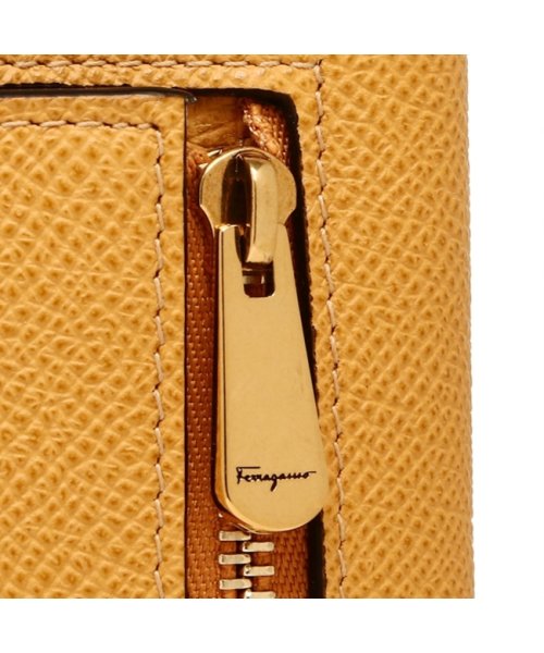 FERRAGAMO(フェラガモ)/フェラガモ 長財布 ガンチーニ イエロー レディース FERRAGAMO 22D779 758491/img08