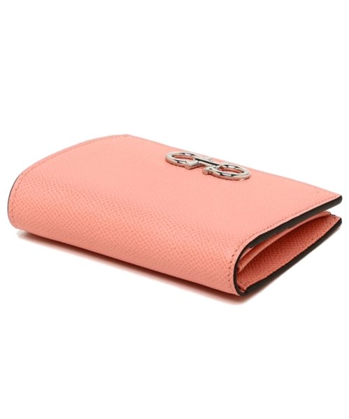 フェラガモ 二つ折り財布 ガンチーニ コンパクト財布 ピンク レディース FERRAGAMO 22D780 758509 FERRAGAMO フェラガモ 二つ折り財布 ガンチーニ コンパクト財布 ピンク レディース 22D780