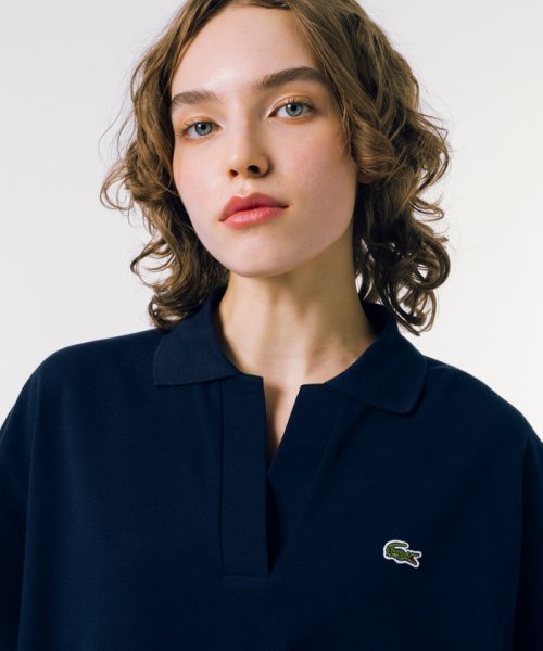 LACOSTE(ラコステ)/ドルマンスリーブスキッパーネックポロシャツ/img14