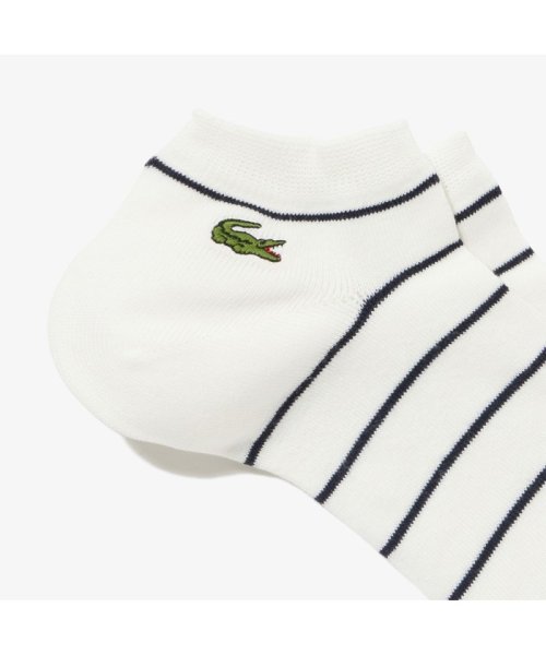 LACOSTE Mens(ラコステ　メンズ)/細ボーダーくるぶし丈ソックス/img01