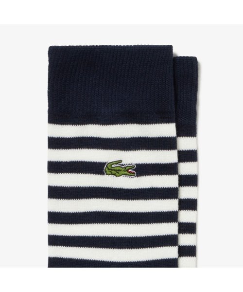 LACOSTE Mens(ラコステ　メンズ)/バイカラーボーダーショートソックス/img03