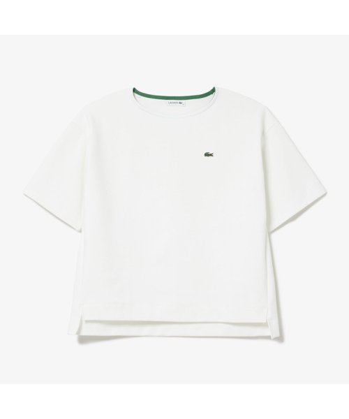 LACOSTE(ラコステ)/吸水速乾 クールマックス ミラノリブニットボクシーTシャツ/img05